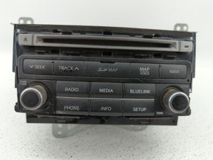 2015-2017 Hyundai Azera Radio AM FM Cd Player Receiver Replacement P/N:96560-3V530VD4 Fits 2015 2016 2017 OEM Used Auto Parts