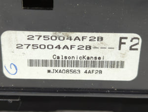 2017-2019 Nissan Sentra Climate Control Module Temperature AC/Heater Replacement P/N:275004AF2B 275004A Fits 2017 2018 2019 OEM Used Auto Parts