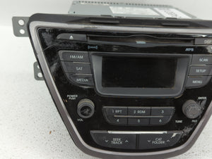 2013 Hyundai Elantra Radio AM FM Cd Player Receiver Replacement P/N:96170-3X155RA5 961703X161BLH Fits OEM Used Auto Parts