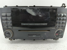 2006-2007 Mercedes-Benz C350 Radio AM FM Cd Player Receiver Replacement P/N:2038704689 203 870 46 89 Fits 2006 2007 OEM Used Auto Parts