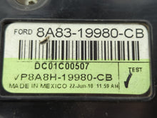 2009-2012 Ford Flex Climate Control Module Temperature AC/Heater Replacement P/N:8A83-19980-CB Fits 2009 2010 2011 2012 OEM Used Auto Parts