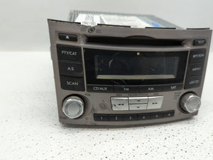 2012-2014 Subaru Legacy Radio AM FM Cd Player Receiver Replacement P/N:86201AJ61A Fits 2012 2013 2014 OEM Used Auto Parts