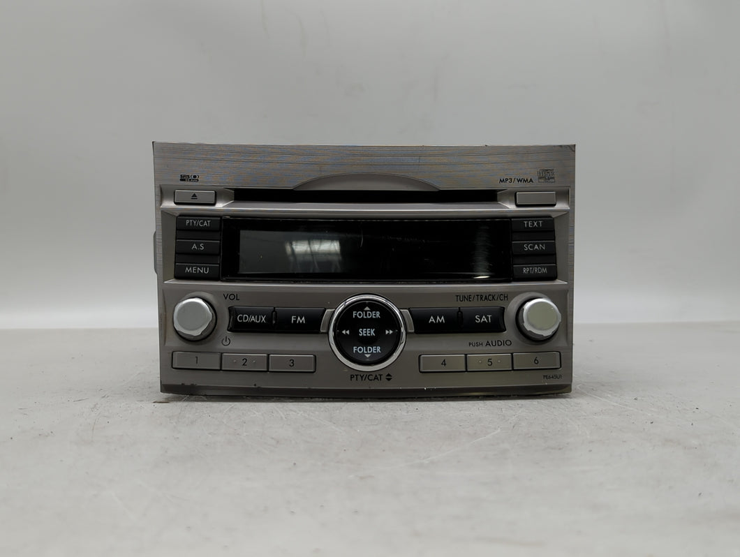 2010-2012 Subaru Legacy Radio AM FM Cd Player Receiver Replacement P/N:86201AJ64A Fits 2010 2011 2012 OEM Used Auto Parts