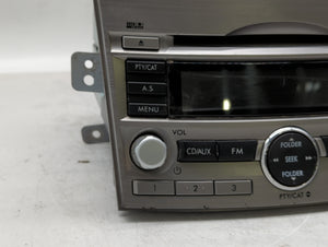 2010-2012 Subaru Legacy Radio AM FM Cd Player Receiver Replacement P/N:86201AJ64A Fits 2010 2011 2012 OEM Used Auto Parts