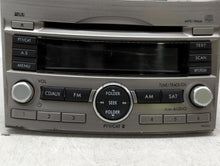 2010-2012 Subaru Legacy Radio AM FM Cd Player Receiver Replacement P/N:86201AJ64A Fits 2010 2011 2012 OEM Used Auto Parts