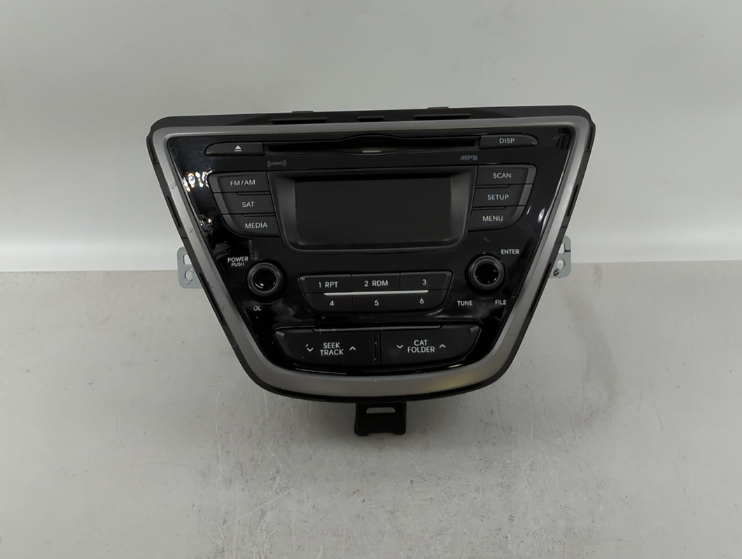 2014-2016 Hyundai Elantra Radio AM FM Cd Player Receiver Replacement P/N:96170-3X156GU Fits 2014 2015 2016 OEM Used Auto Parts