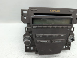 2007-2009 Lexus Es350 Radio AM FM Cd Player Receiver Replacement P/N:86120-33720-1 55900-33C10 Fits 2007 2008 2009 OEM Used Auto Parts