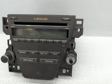 2007-2009 Lexus Es350 Radio AM FM Cd Player Receiver Replacement P/N:86120-33720-1 55900-33C10 Fits 2007 2008 2009 OEM Used Auto Parts