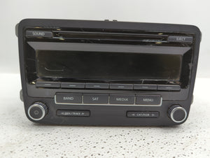 2013-2015 Volkswagen Passat Radio AM FM Cd Player Receiver Replacement P/N:1K0035164F 1K0 035 164 F Fits 2013 2014 2015 OEM Used Auto Parts