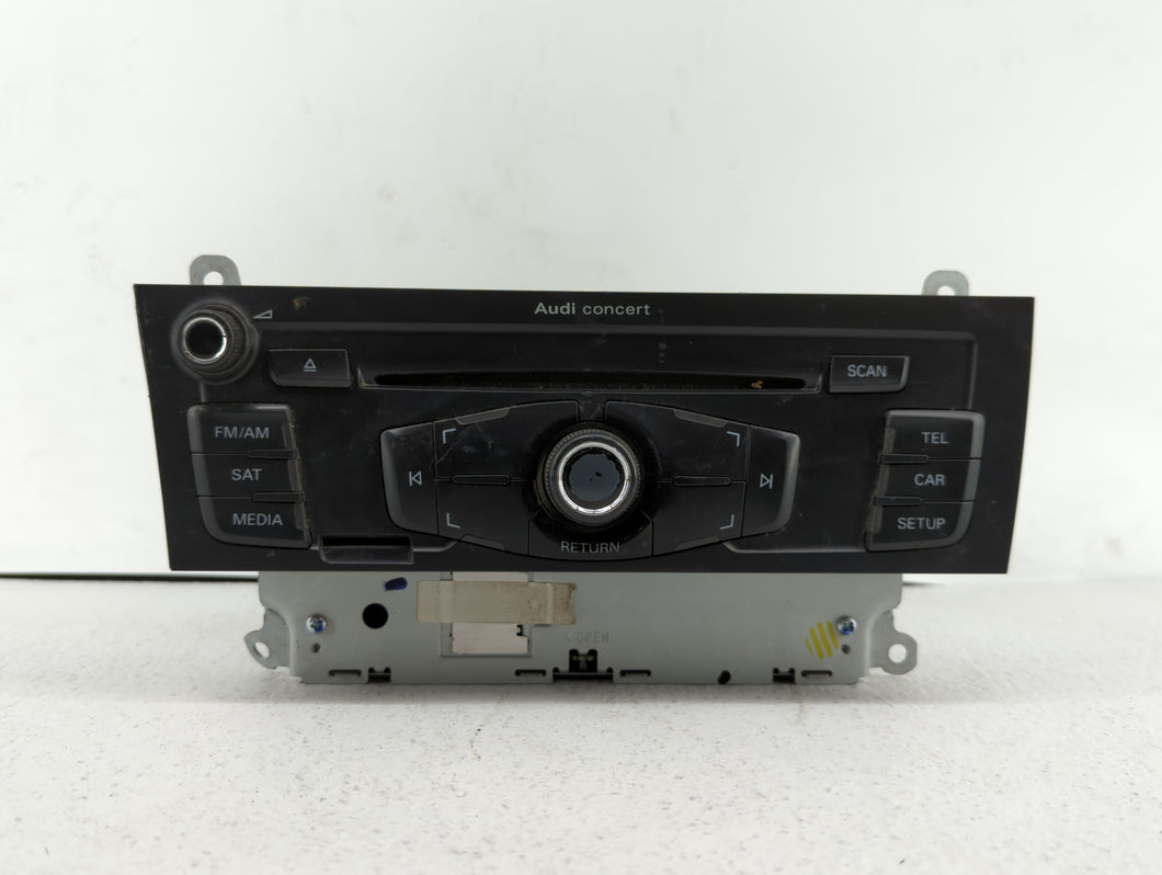 2010-2012 Audi A4 Radio AM FM Cd Player Receiver Replacement P/N:8T1 035 186 R 4G0035082C Fits OEM Used Auto Parts