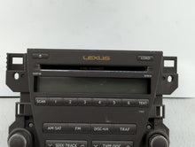 2007-2009 Lexus Es350 Radio AM FM Cd Player Receiver Replacement P/N:86120-33720 55900-33C10 Fits 2007 2008 2009 OEM Used Auto Parts