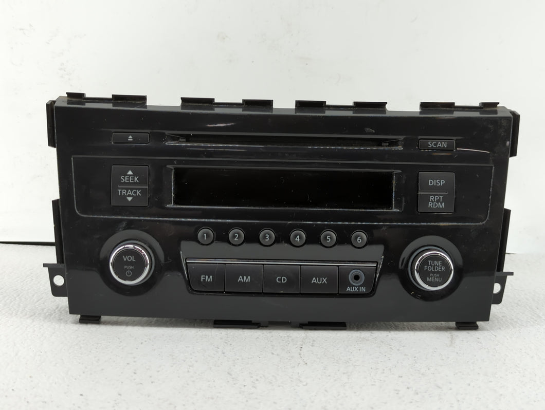 2013-2015 Nissan Altima Radio AM FM Cd Player Receiver Replacement P/N:28185 3TA0G 28185 3TB0G Fits 2013 2014 2015 OEM Used Auto Parts