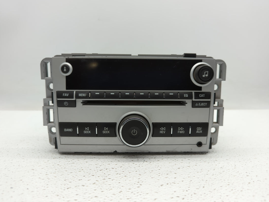 2007 Chevrolet Equinox Radio AM FM Cd Player Receiver Replacement P/N:15945856 15293276 Fits OEM Used Auto Parts