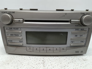 2010-2011 Toyota Camry Radio AM FM Cd Player Receiver Replacement P/N:86120-06480 Fits 2010 2011 OEM Used Auto Parts