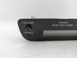 2004-2005 Toyota Sienna Radio AM FM Cd Player Receiver Replacement P/N:86120-AE010 Fits 2004 2005 OEM Used Auto Parts