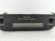 2004-2005 Toyota Sienna Radio AM FM Cd Player Receiver Replacement P/N:86120-AE010 Fits 2004 2005 OEM Used Auto Parts