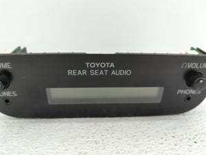 2004-2005 Toyota Sienna Radio AM FM Cd Player Receiver Replacement P/N:86120-AE010 Fits 2004 2005 OEM Used Auto Parts