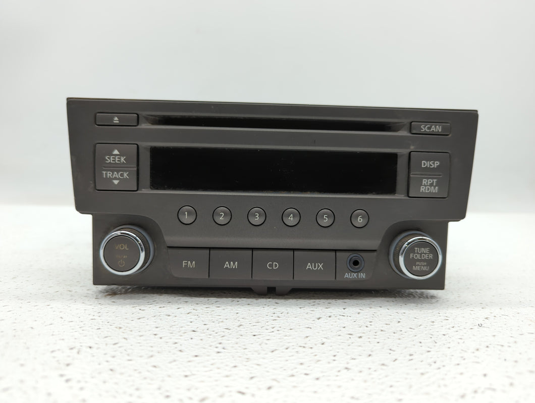 2013-2014 Nissan Sentra Radio AM FM Cd Player Receiver Replacement P/N:28185-3RA2A 28185-3RA2B Fits 2013 2014 OEM Used Auto Parts