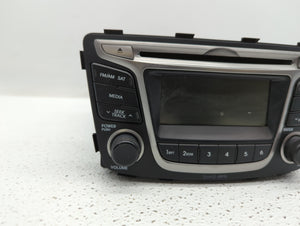 2016 Hyundai Accent Radio AM FM Cd Player Receiver Replacement P/N:96170-1R111 96170-1R111RDR Fits OEM Used Auto Parts