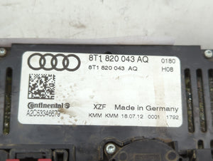 2009-2012 Audi A4 Climate Control Module Temperature AC/Heater Replacement P/N:8T1 820 043 AK 8T1 820 043 AL Fits OEM Used Auto Parts