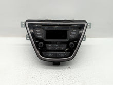 2013 Hyundai Elantra Radio AM FM Cd Player Receiver Replacement P/N:96170-3X165RA5 Fits OEM Used Auto Parts