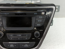 2013 Hyundai Elantra Radio AM FM Cd Player Receiver Replacement P/N:96170-3X165RA5 Fits OEM Used Auto Parts