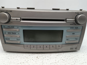 2007-2009 Toyota Camry Radio AM FM Cd Player Receiver Replacement P/N:86120-06182 86120-33890 Fits 2007 2008 2009 OEM Used Auto Parts