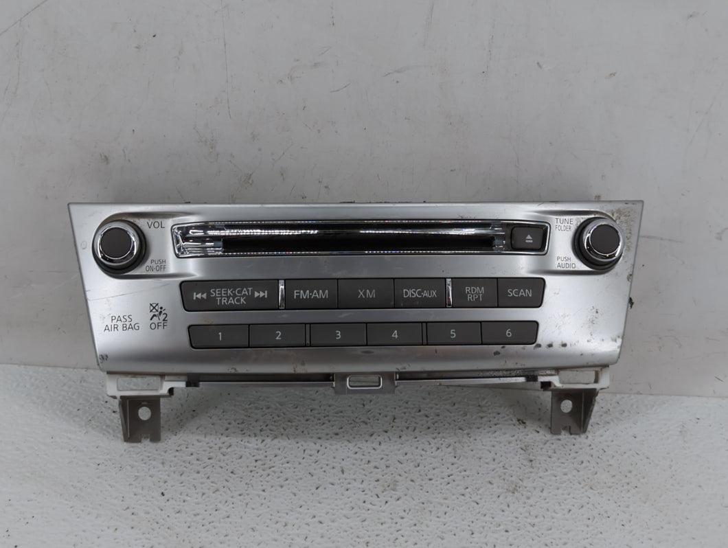 2014-2016 Infiniti Qx60 Radio AM FM Cd Player Receiver Replacement P/N:253W100A11 253913JA0A Fits 2013 2014 2015 2016 OEM Used Auto Parts