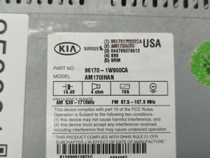 2012-2015 Kia Rio Radio AM FM Cd Player Receiver Replacement P/N:96170-1W950CA 96170-1W900CA Fits 2012 2013 2014 2015 OEM Used Auto Parts