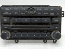 2007-2008 Nissan Maxima Radio Control Panel