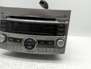 2012 Subaru Outback Radio AM FM Cd Player Receiver Replacement P/N:86201AJ64A Fits 2010 2011 OEM Used Auto Parts