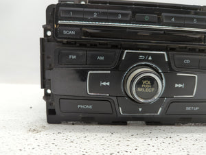 2014-2015 Honda Civic Radio AM FM Cd Player Receiver Replacement P/N:78260-TR3-A020-M1 39100-TR3-A314-M1 Fits 2014 2015 OEM Used Auto Parts