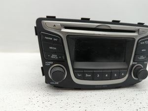 2016 Hyundai Accent Radio AM FM Cd Player Receiver Replacement P/N:96170-1R111 96170-1R111RDR Fits OEM Used Auto Parts