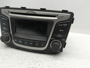 2016 Hyundai Accent Radio AM FM Cd Player Receiver Replacement P/N:96170-1R111 96170-1R111RDR Fits OEM Used Auto Parts