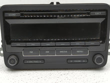 2015-2017 Volkswagen Jetta Radio AM FM Cd Player Receiver Replacement P/N:1K0 035 164 J 1K0 035 164 H Fits 2014 2015 2016 2017 OEM Used Auto Parts