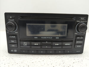 2012-2014 Subaru Impreza Radio AM FM Cd Player Receiver Replacement P/N:86201FJ600 86201FJ620 Fits 2012 2013 2014 OEM Used Auto Parts