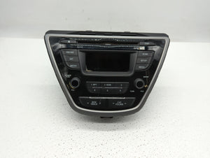 2014-2016 Hyundai Elantra Radio AM FM Cd Player Receiver Replacement P/N:96170-3X156GU Fits 2014 2015 2016 OEM Used Auto Parts