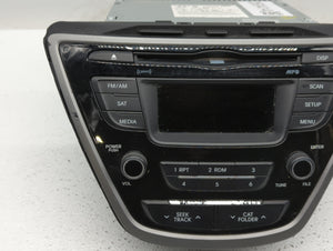 2014-2016 Hyundai Elantra Radio AM FM Cd Player Receiver Replacement P/N:96170-3X156GU Fits 2014 2015 2016 OEM Used Auto Parts