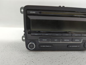 2011-2014 Volkswagen Jetta Radio AM FM Cd Player Receiver Replacement P/N:1K0 035 164 F 1K0035164D Fits OEM Used Auto Parts