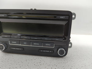 2011-2014 Volkswagen Jetta Radio AM FM Cd Player Receiver Replacement P/N:1K0 035 164 F 1K0035164D Fits OEM Used Auto Parts