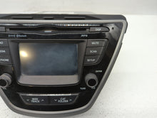 2014-2015 Hyundai Elantra Radio AM FM Cd Player Receiver Replacement P/N:961703X156GU 96180-3X165GU Fits 2014 2015 OEM Used Auto Parts