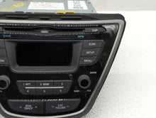 2014-2015 Hyundai Elantra Radio AM FM Cd Player Receiver Replacement P/N:961703X156GU 96180-3X165GU Fits 2014 2015 OEM Used Auto Parts