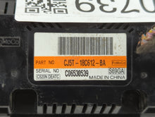 2013-2015 Ford Escape Climate Control Module Temperature AC/Heater Replacement P/N:CJ5T-18C612-BC CJ5T-18C612-BA Fits OEM Used Auto Parts