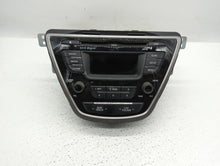 2013 Hyundai Elantra Radio AM FM Cd Player Receiver Replacement P/N:96170-3X165RA5 Fits OEM Used Auto Parts