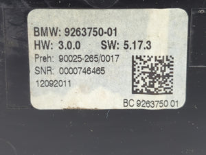 2011-2016 Bmw 535i Climate Control Module Temperature AC/Heater Replacement P/N:9263750 9306155 Fits 2011 2012 2013 2014 2015 2016 OEM Used Auto Parts