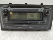 2012-2014 Toyota Prius C Radio AM FM Cd Player Receiver Replacement P/N:86120-52D10 Fits 2012 2013 2014 OEM Used Auto Parts