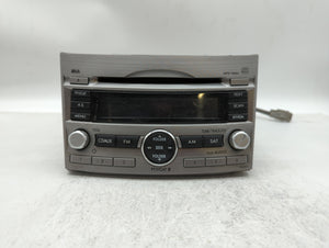 2010-2012 Subaru Legacy Radio AM FM Cd Player Receiver Replacement P/N:86201AJ64A Fits 2010 2011 2012 OEM Used Auto Parts