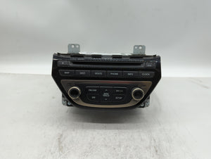 2013-2015 Hyundai Genesis Radio AM FM Cd Player Receiver Replacement P/N:96560-2M761YHG 96560-2M552YHG Fits 2013 2014 2015 OEM Used Auto Parts