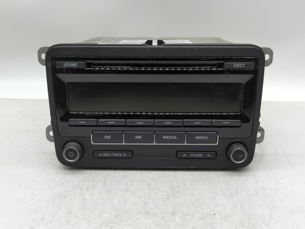 2015-2017 Volkswagen Jetta Radio AM FM Cd Player Receiver Replacement P/N:1K0 035 164 J 1K0 035 164 H Fits 2014 2015 2016 2017 OEM Used Auto Parts