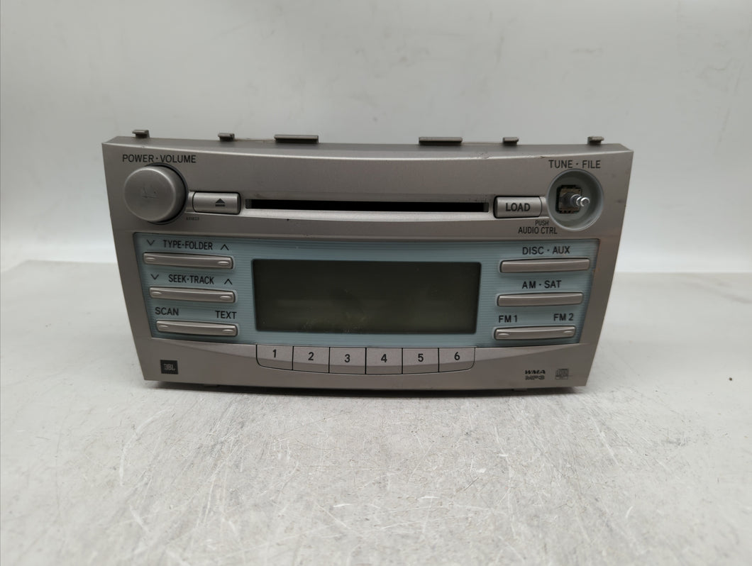 2007-2009 Toyota Camry Radio AM FM Cd Player Receiver Replacement P/N:86120-06190 86120-06191 Fits 2007 2008 2009 OEM Used Auto Parts